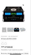 Mcintosh MA12000 NEU
