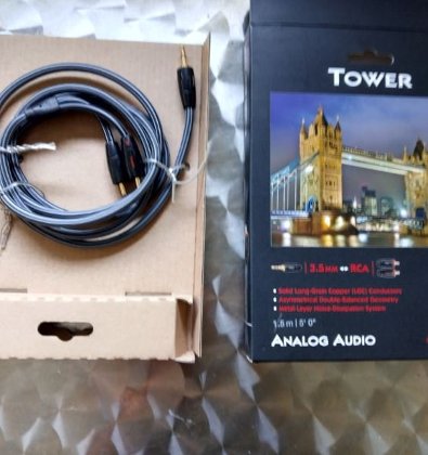 Audioquest Tower RCA Jack 3.5mm