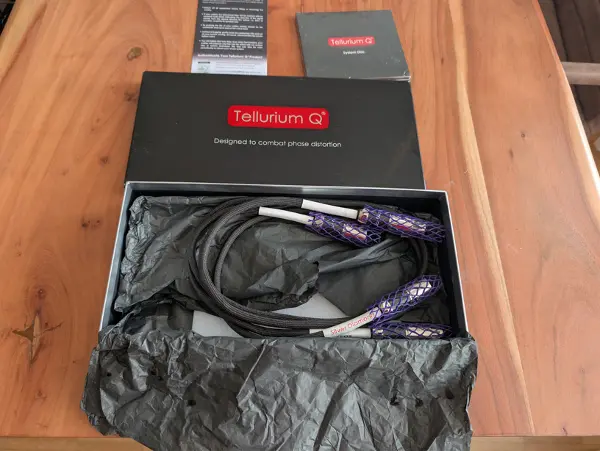 Tellurium Q Silver Diamond XLR&ndash; 1,0 m (Paar)