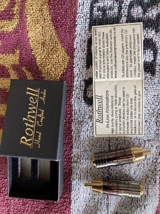 Rothwell RCA In-Line Dämpfungsglieder für Quelle