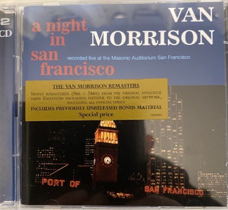 Van Morrison: A Night in San Francisco (Doppel-CD, wie neu)