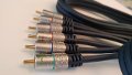 CLICKTRONIC YUV-Komponentenkabel (2m Blau)