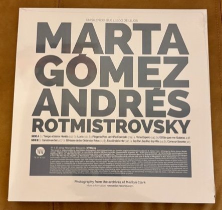 LP Marta Gomez, originalverpackt, analoge Live-Aufnahme
