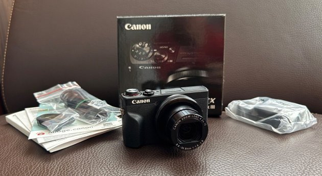 Canon Powershot G7X Mark III Schwarz