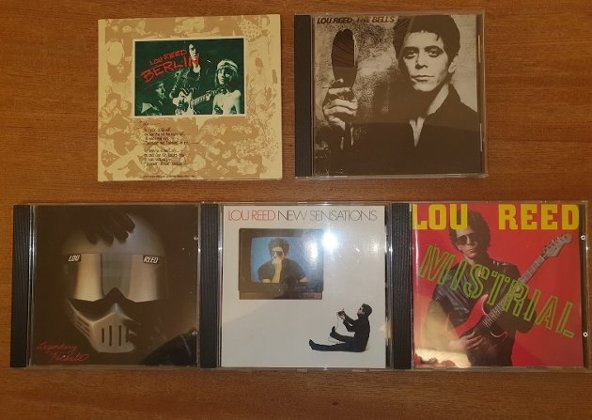 LOU REED – FÜNF CDs; wählen Sie eine oder mehrere CD aus