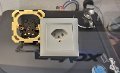 CH-Steckdose HB Cable Design Gold