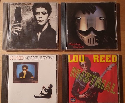 4 CDs von Lou Reed (Auswahl ist m&ouml;glich)