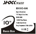 Bass Box Passiv Shock Ware Neu OVP