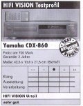 yamaha cdx 860 cd player