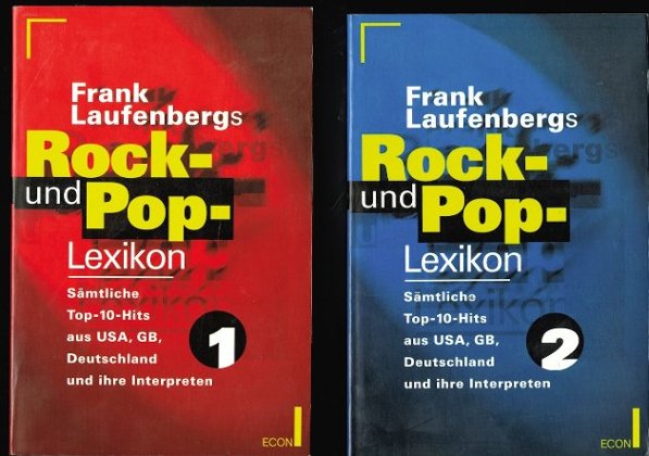 Rock- und Pop-Lexikon v. Fr. Laufenberg /2 Bde, Topzustand)