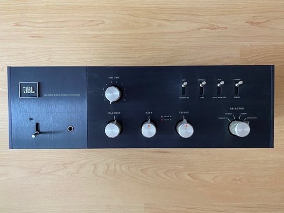 JBL SA660 Stereo Vollverstärker, sehr selten.