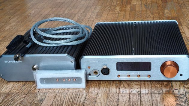Burson Soloist GT4 + Fusion Core GaN Netzteil