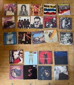 Vinylplatten mit vielen Juwelen