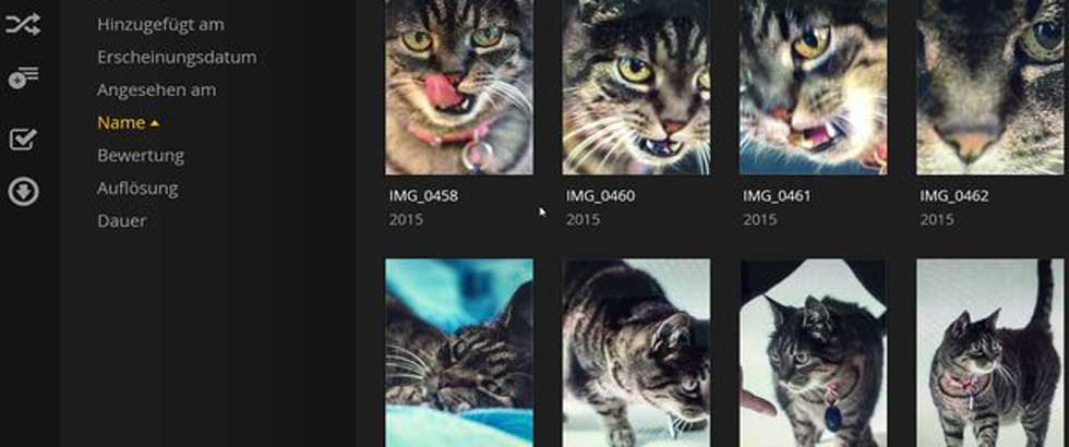 Fotos, Diashow und Selbstgedrehtes auf dem 4K-TV