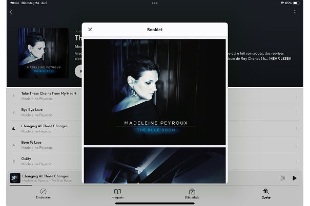 Egal, ob auf Smartphone, Tablet oder Desktop – alle Qobuz-Apps ermöglichen den vollständigen Zugriff auf kuratierte Playlists, Hintergrundartikel und Album-Booklets, sofern diese vom jeweiligen Label bereitgestellt werden.