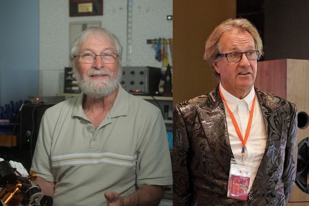 Derek Hughes (links) und Paul Graham.