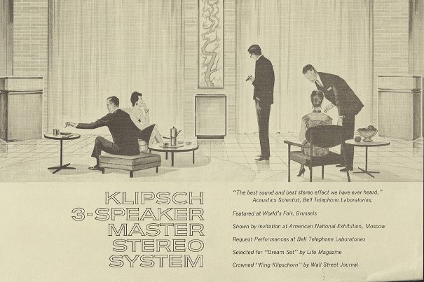 Klipsch 3 Speaker Master Stereo System.