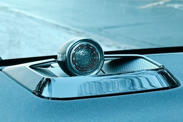 Der Tweeter on top ist ikonisch für Bowers & Wilkins im High-End-Bereich – nicht nur zu Hause, sondern auch im Polestar 3.