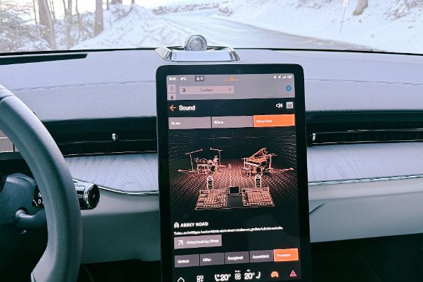 Besonders stolz ist Bowers & Wilkins auch auf den zuschaltbaren Abbey-Road-Klangeffekt.