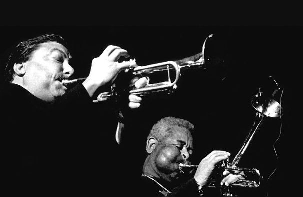 Arturo Sandoval und Dizzy Gillespie.