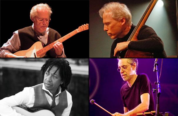 Bill Frisell, Marc Johnson, Mike Mainieri und Djavan.