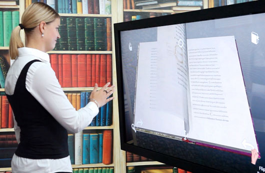 Virtuelles Buch in 3D &mdash; Fraunhofer Interactive 3D-Book-Explorer