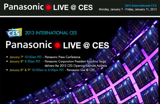 Panasonic LIVE @ CES