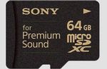 Sony micro SD-Karte SR-64HXA - Goldene Musik