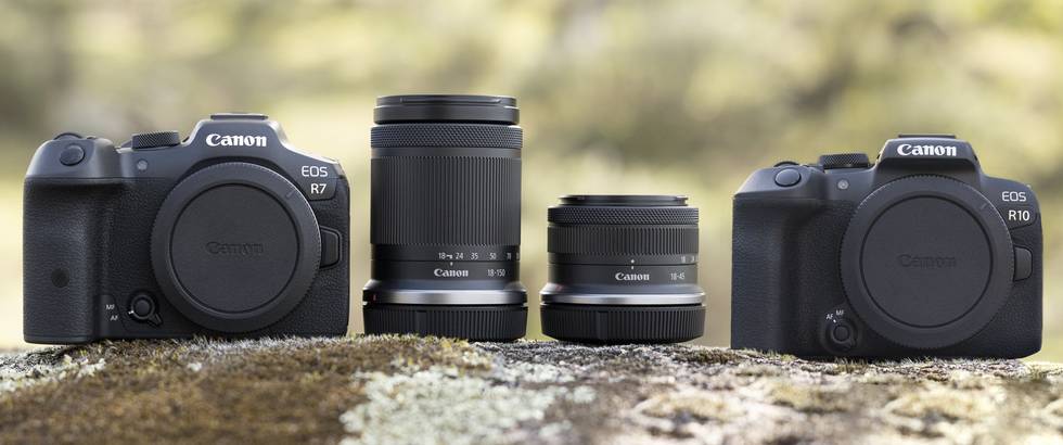 Neue APS-C-Hybridkameras Canon EOS R7 und R10