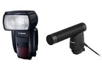 Speedlite 600EX II-RT und Richtmikrofon DM-E1 - Neues Zubehör für Canon EOS