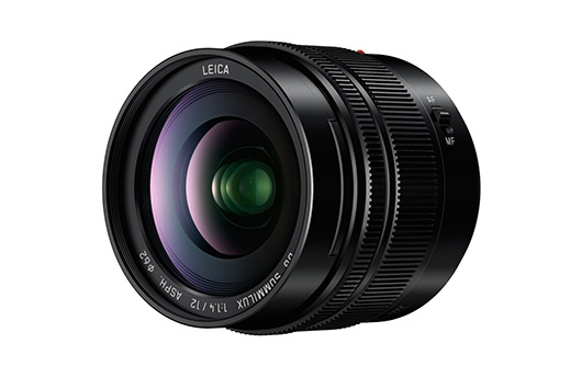 Objektiv Micro-FourThirds Lumix Leica F1,4/12mm