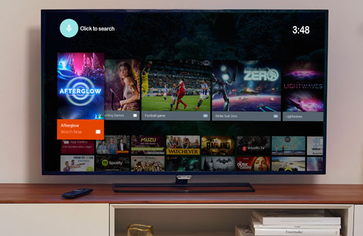 Philips TV powered by Android