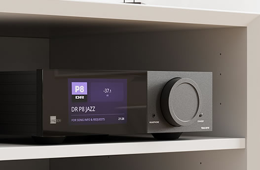 Streaming-Verstärker mit RoomPerfect