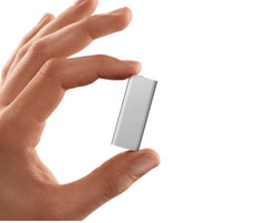 Sprechender Musikplayer &mdash; iPod shuffle