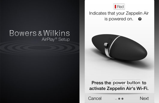Bowers & Wilkins AirPlay Setup