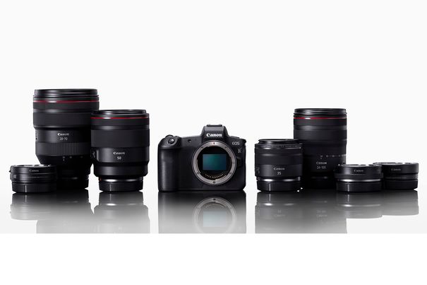 Das neue Canon-EOS-R-System startet mit vier RF-Objektiven und drei EF-EOS-R-Adaptern.