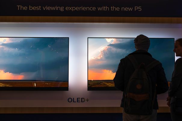 Gute Bild- und Klangqualität: OLED+-Geräte von Philips TV. 