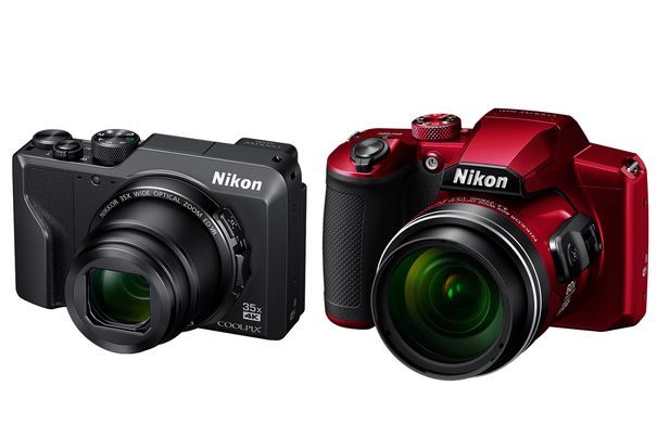 Von Weitwinkel bis Super-Tele: Die beiden neuen Nikon-Coolpix-Kameras A1000 und B600 verfügen über optische 35- bzw. 60-fach-Zooms.