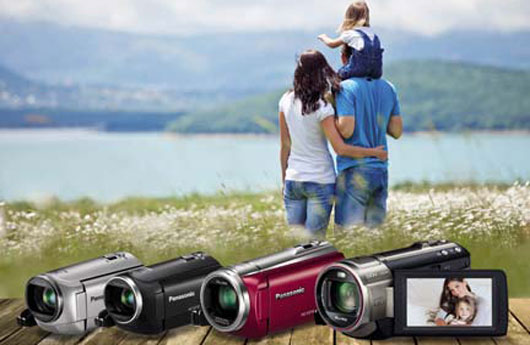 Panasonic 1MOS Camcorder HC-V727 und HC-V520