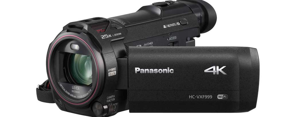 Panasonic 4K-Camcorder HC-VXF999 und HC-VX989