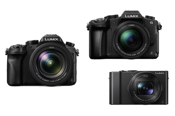 News von Panasonic an der Photokina 2016: Ankündigung der Entwicklung der Lumix GH5 und neuer Objektive, Präsentation der Bridgekamera FZ2000, LX15, G81 sowie Firmware-Update für die GX80.