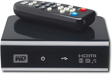 Der TV HD Media Player von Western Digital bringt Videos und Fotos in HD-Auflösung auf den Fernseher.