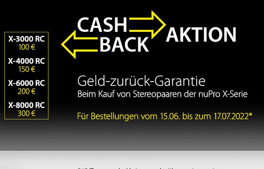 Die Geld-zurück-Garantie für Nupro-X-Modelle