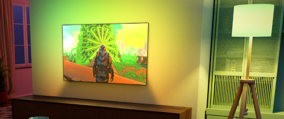 OLED, Mini-LED und QLED mit AmbiScape