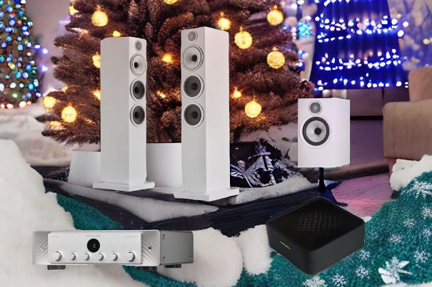 Zu Weihnachten bieten Marantz und Bowers & Wilkins exklusive Audiopakete für Einsteiger und anspruchsvolle Hörer.