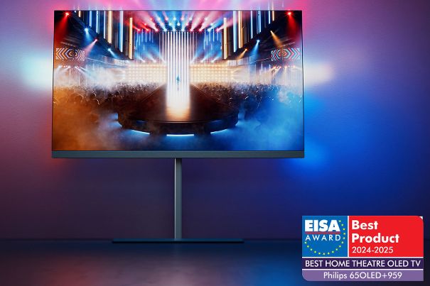 Philips TVs dreimal als bester TV der Kategorie ausgezeichnet.