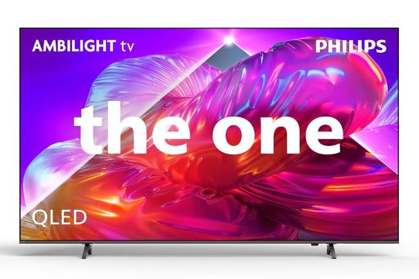 Philips PQS9001 «The One»: Neu erstmals auch in 100 Zoll. Das schlanke Gehäuse misst nur noch 53 mm Tiefe – ideal für die Wandmontage.