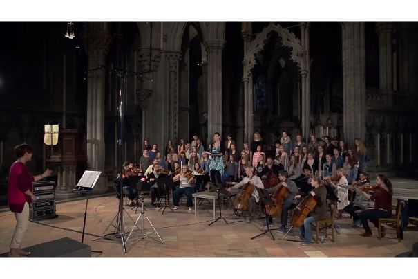 Referenzverdächtige Aufnahme: Das «Magnificat» der Trondheimer Solisten, aufgenommen in der Nidaro-Kathedrale in Trondheim.