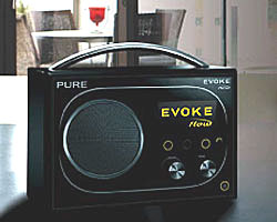 Das Evoke Flow von Pure kennt viele Empfangsmodi für Radiosendungen.